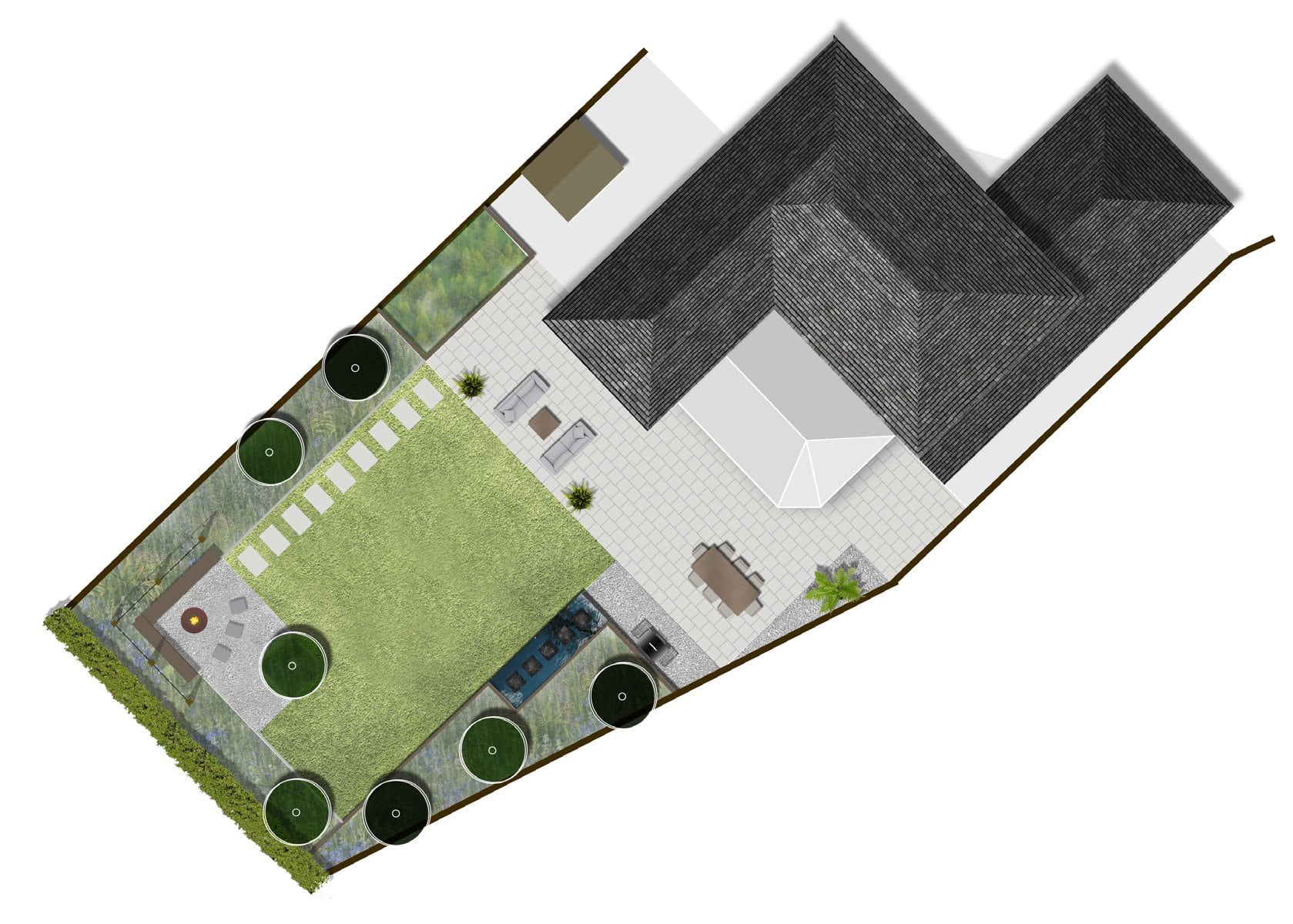 Illustrative Garden Design plan